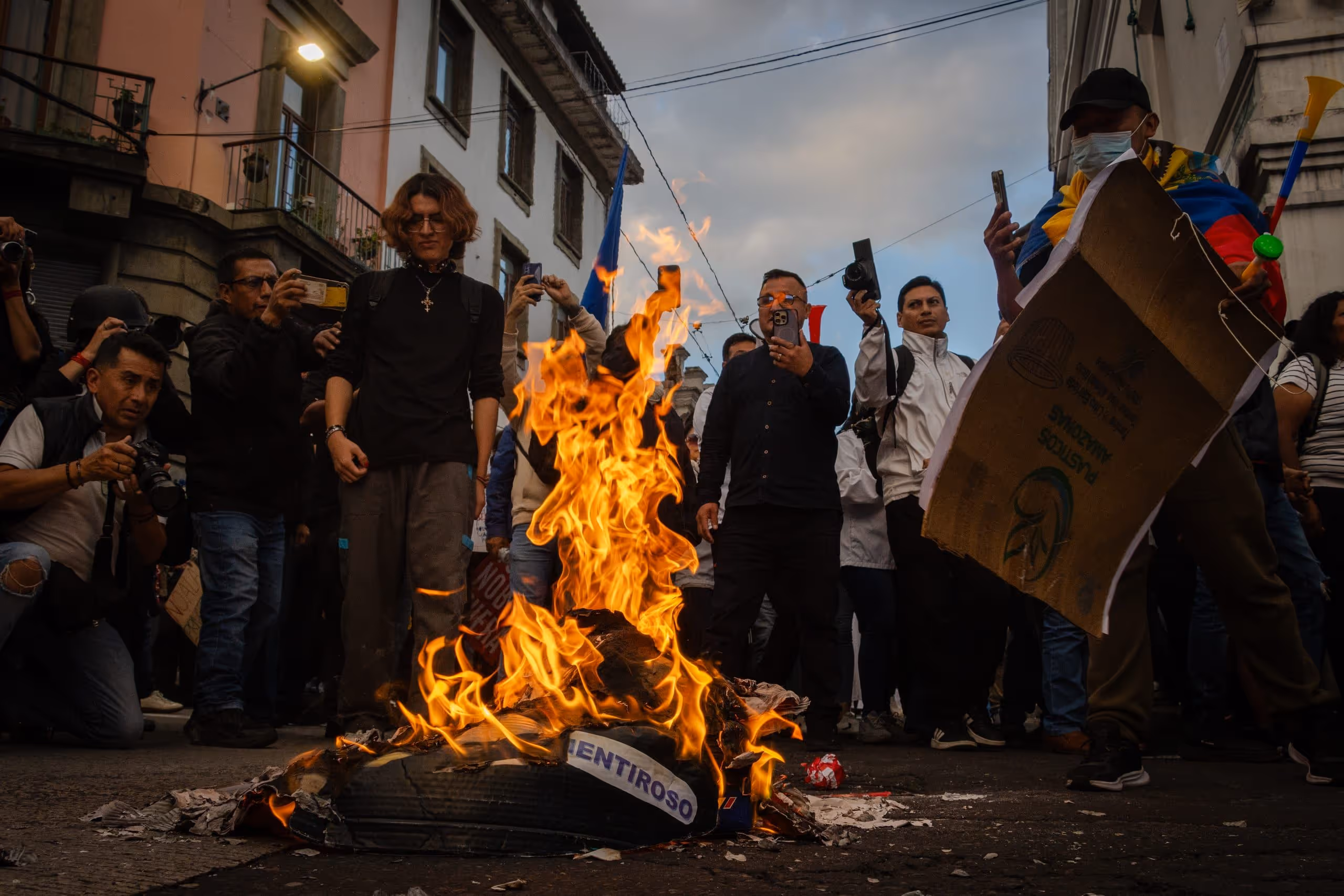 Movilización social en Ecuador, fotografía de Andrés León León (6/22)