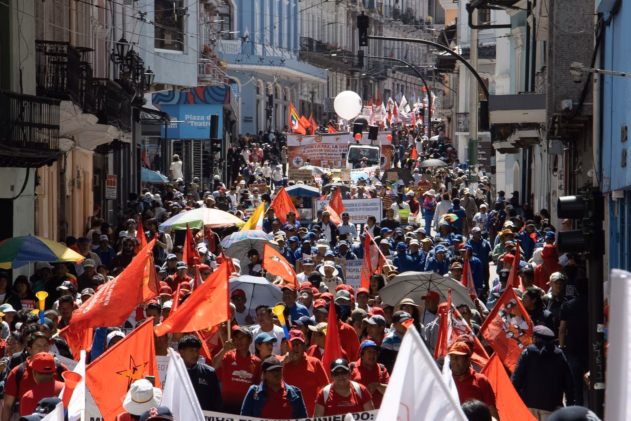 Movilización social en Ecuador, fotografía de Andrés León León (8/22)