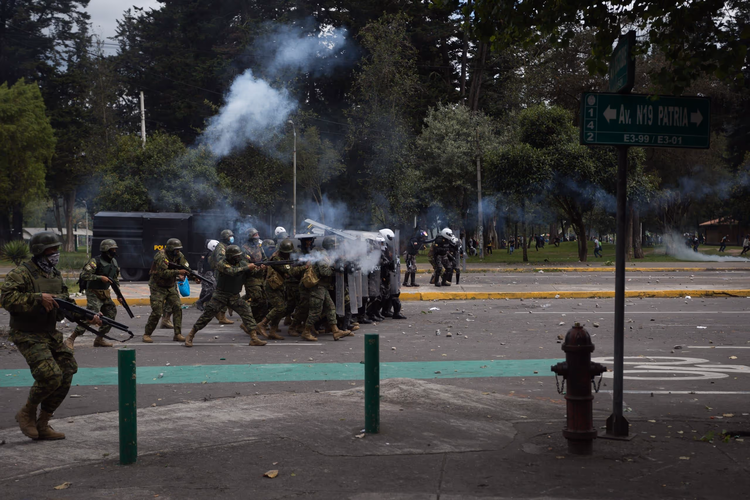 Movilización social en Ecuador, fotografía de Andrés León León (12/22)