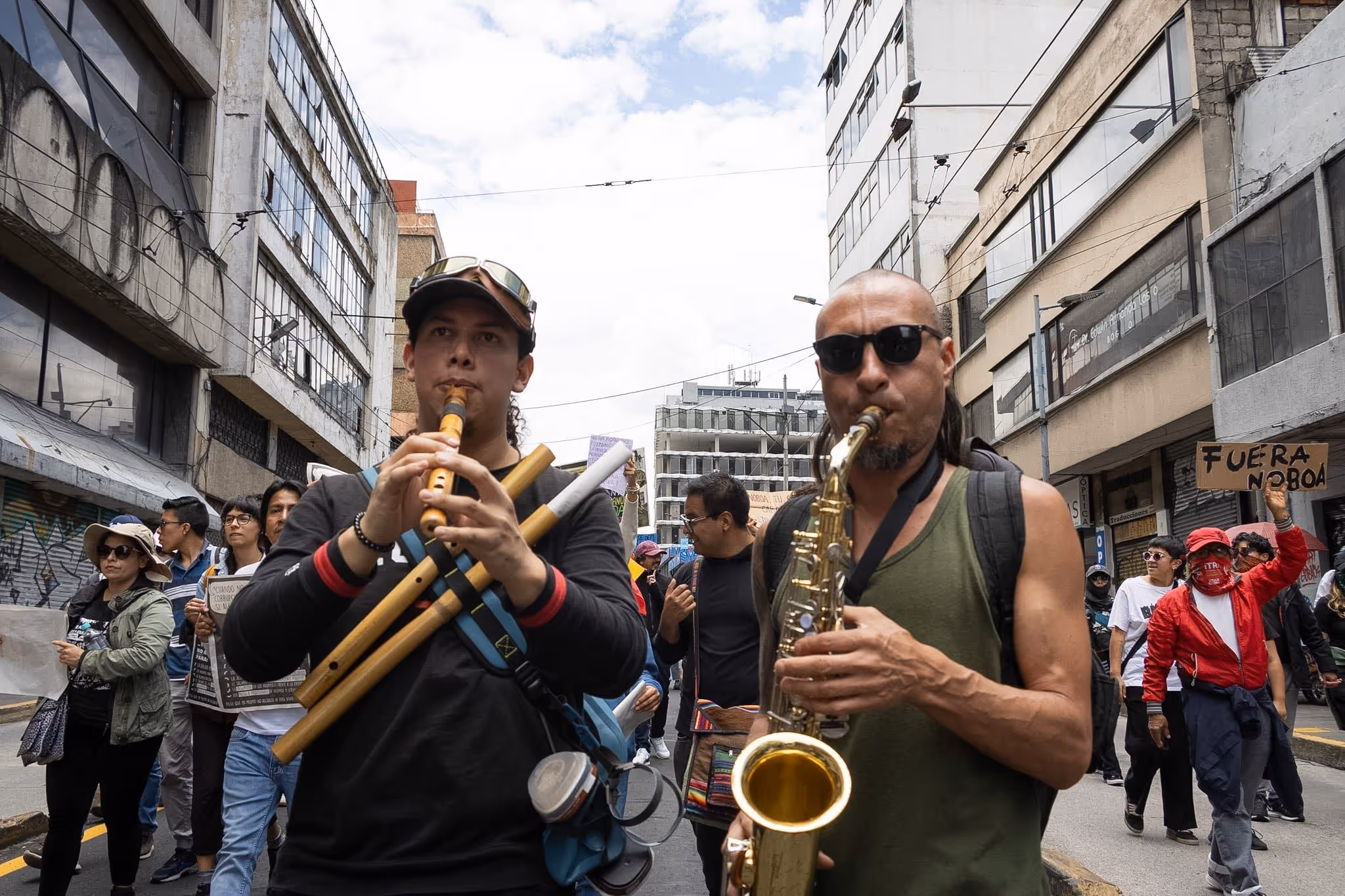 Movilización social en Ecuador, fotografía de Andrés León León (2/22)