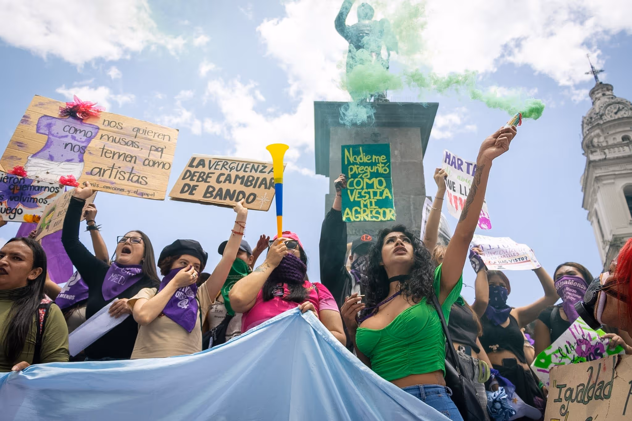 Movilización social en Ecuador, fotografía de Andrés León León (14/22)