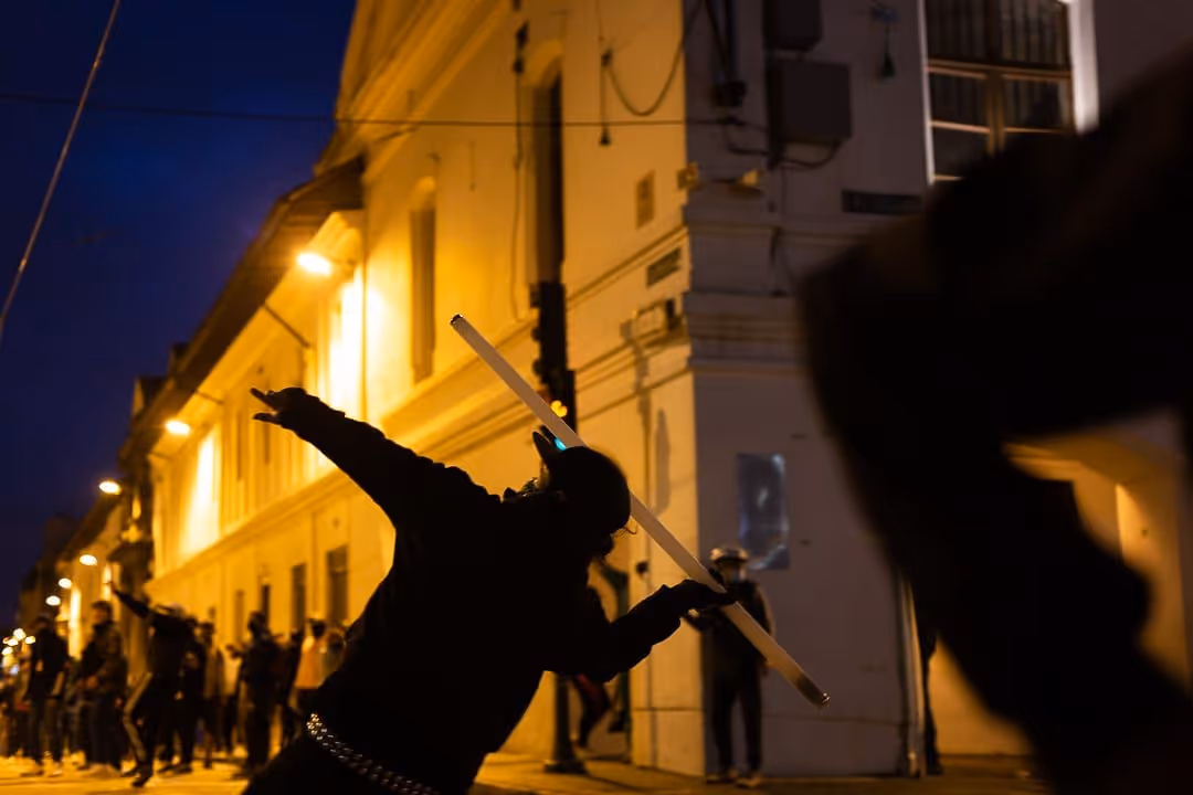 Movilización social en Ecuador, fotografía de Andrés León León (19/22)