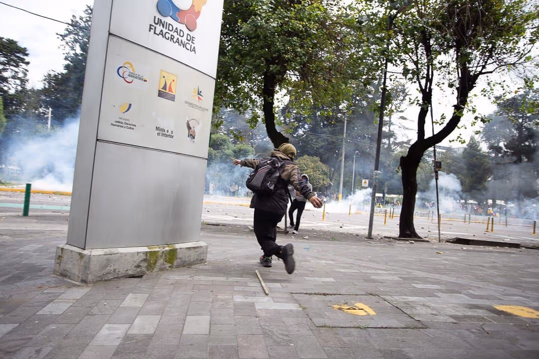 Movilización social en Ecuador, fotografía de Andrés León León (21/22)